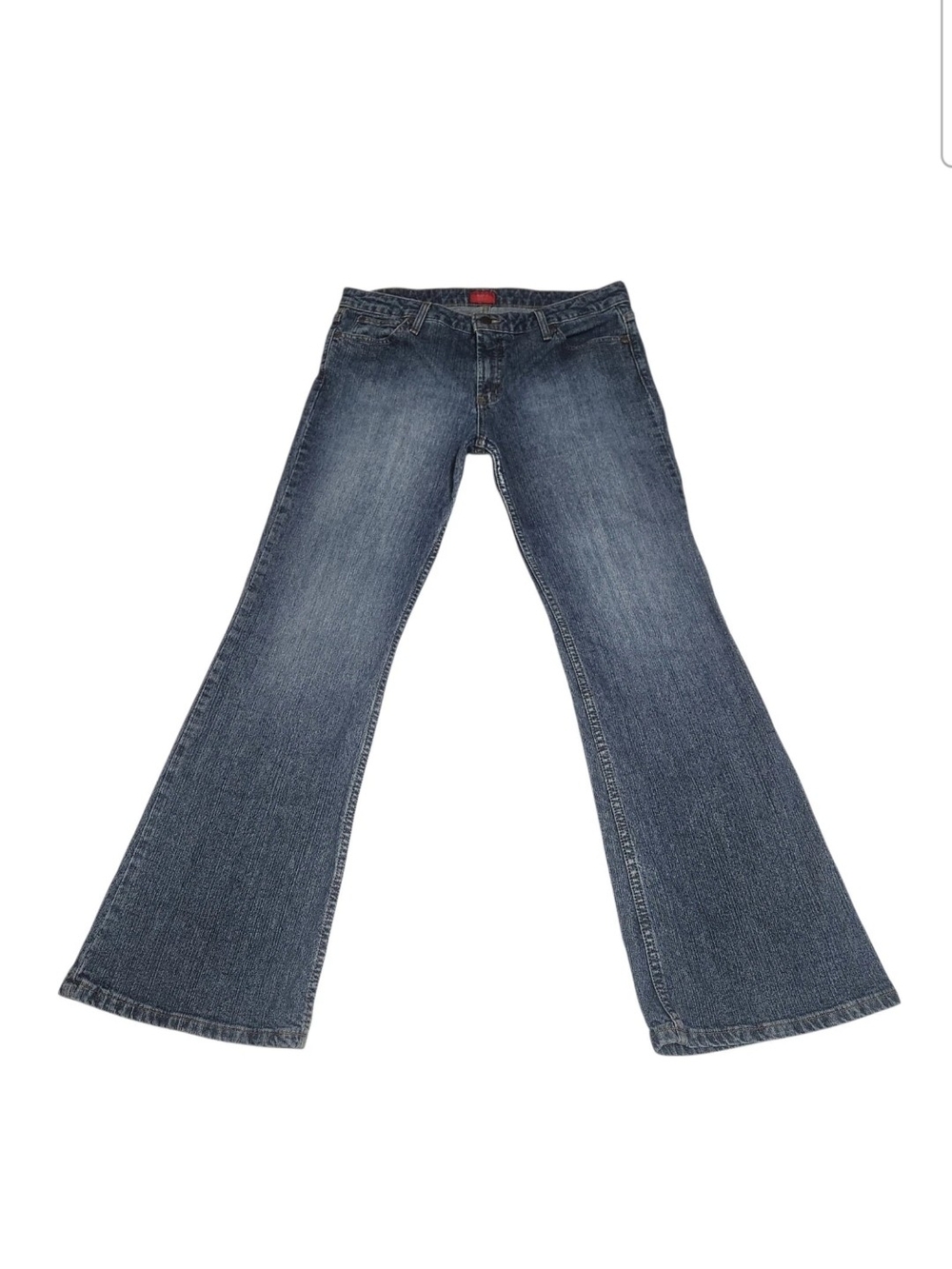 Vtg 90s Mossimo Flare Jeans 15 Fits 34x30.5 Stretch Med Rise Retro Mexico
